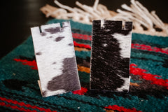 Handmade Cowhide Earring Display Holder | Western Stud Earring Stand | The Legend Display Collection