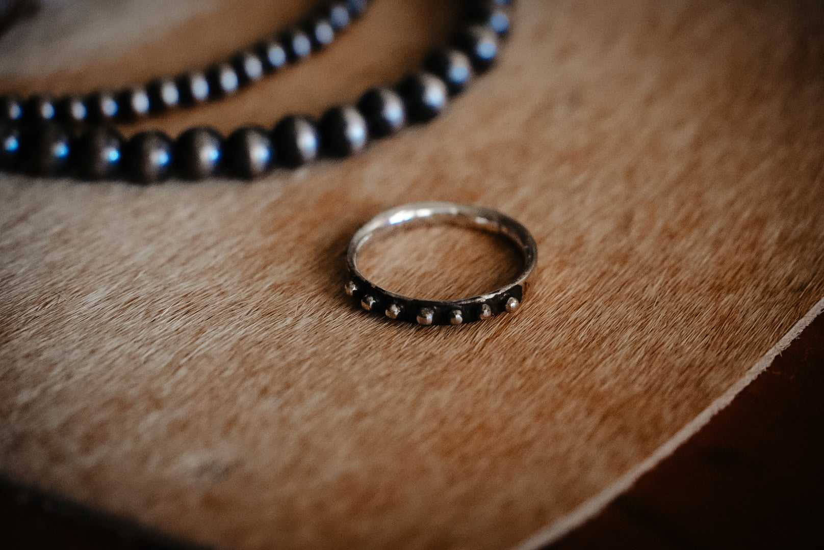 Handmade Sterling Silver Ring | Dainty Stacking Ring Size 7