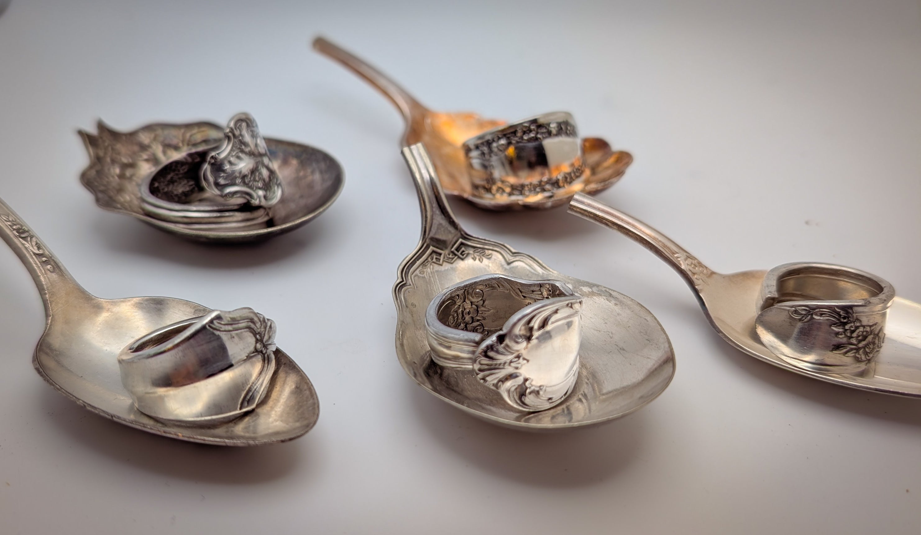 Vintage Spoon Rings