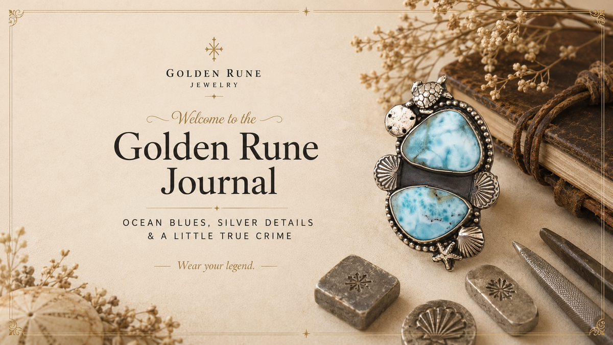 Ocean Blues, Silver Details & a Little True Crime