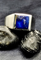 Lapis Lazuli size 13 - Sterling Silver Ring