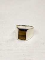 Tiger's Eye - Sterling Silver Ring