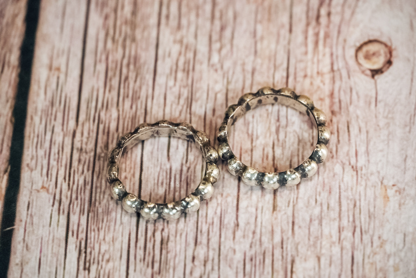 Personal Destash Collection |Sterling Silver Ball Eternity Band Rings |  Stacking Rings