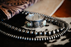 Handmade Sterling Silver Royston Turquoise Ring | Western Style Ring | Size 10.5