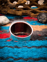 Black Onyx Sterling Silver Ring Size 11