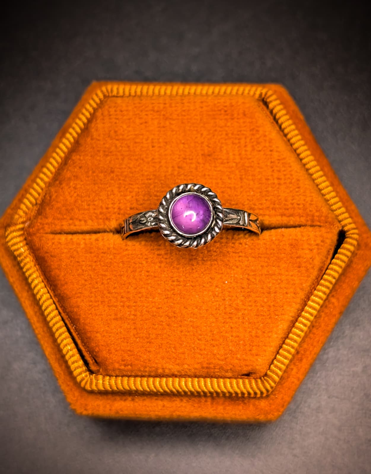 Handmade Dainty Rings, Sterling Silver Bands, Genuine Gemstones