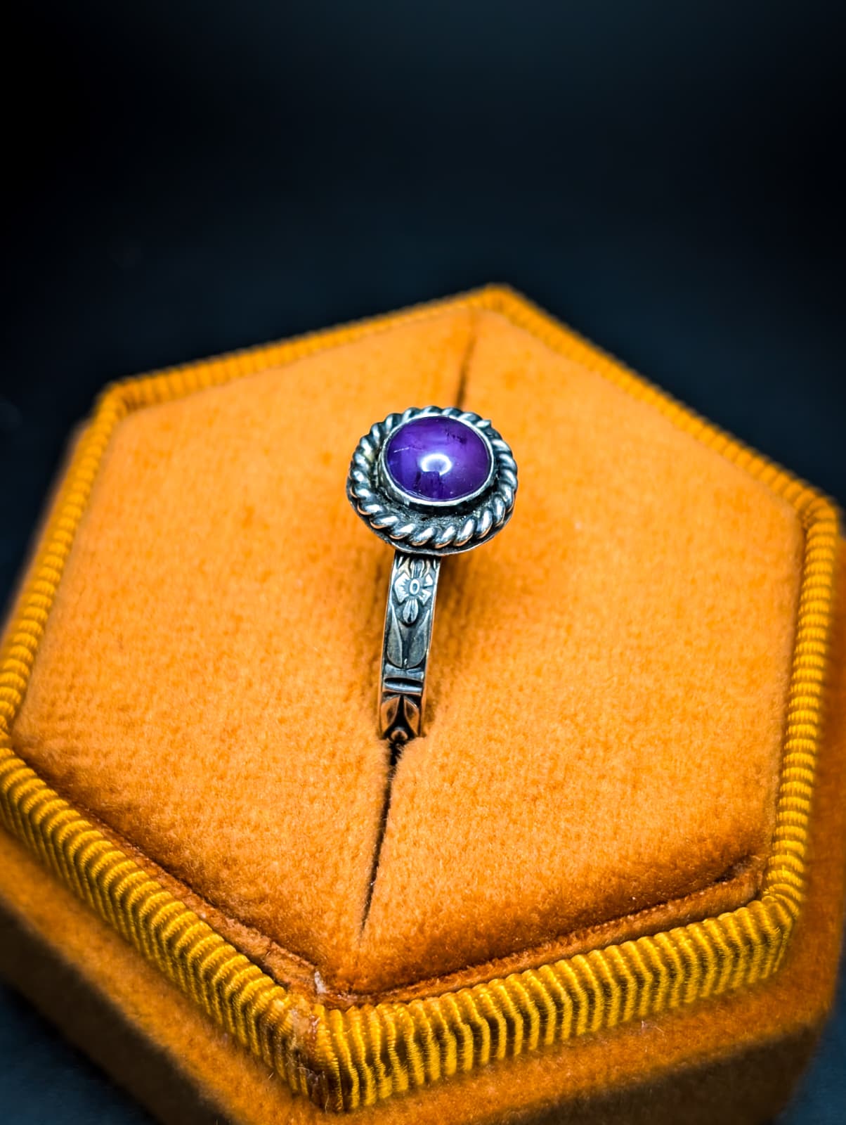 Handmade Dainty Rings, Sterling Silver Bands, Genuine Gemstones