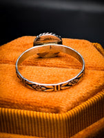 Handmade Dainty Rings, Sterling Silver Bands, Genuine Gemstones