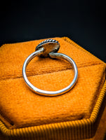 Handmade Dainty Rings, Sterling Silver Bands, Genuine Gemstones