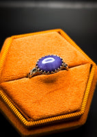 Handmade Dainty Rings, Sterling Silver Bands, Genuine Gemstones