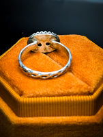 Handmade Dainty Rings, Sterling Silver Bands, Genuine Gemstones