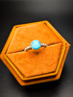 Handmade Dainty Rings, Sterling Silver Bands, Genuine Gemstones