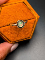 Handmade Dainty Rings, Sterling Silver Bands, Genuine Gemstones