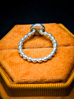 Handmade Dainty Rings, Sterling Silver Bands, Genuine Gemstones