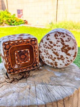 Tan Cowgirl Jewelry Box