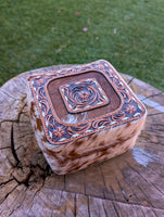Tan Cowgirl Jewelry Box