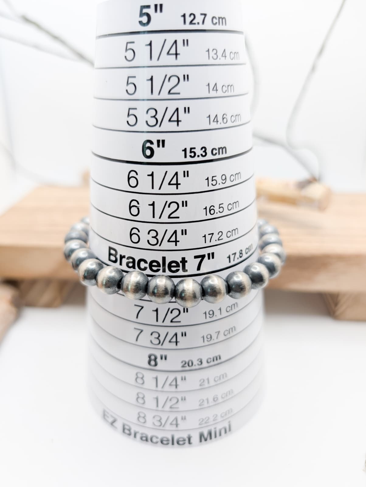 Italian (Machine Made) Sterling Silver Pearls 8mm Bracelet