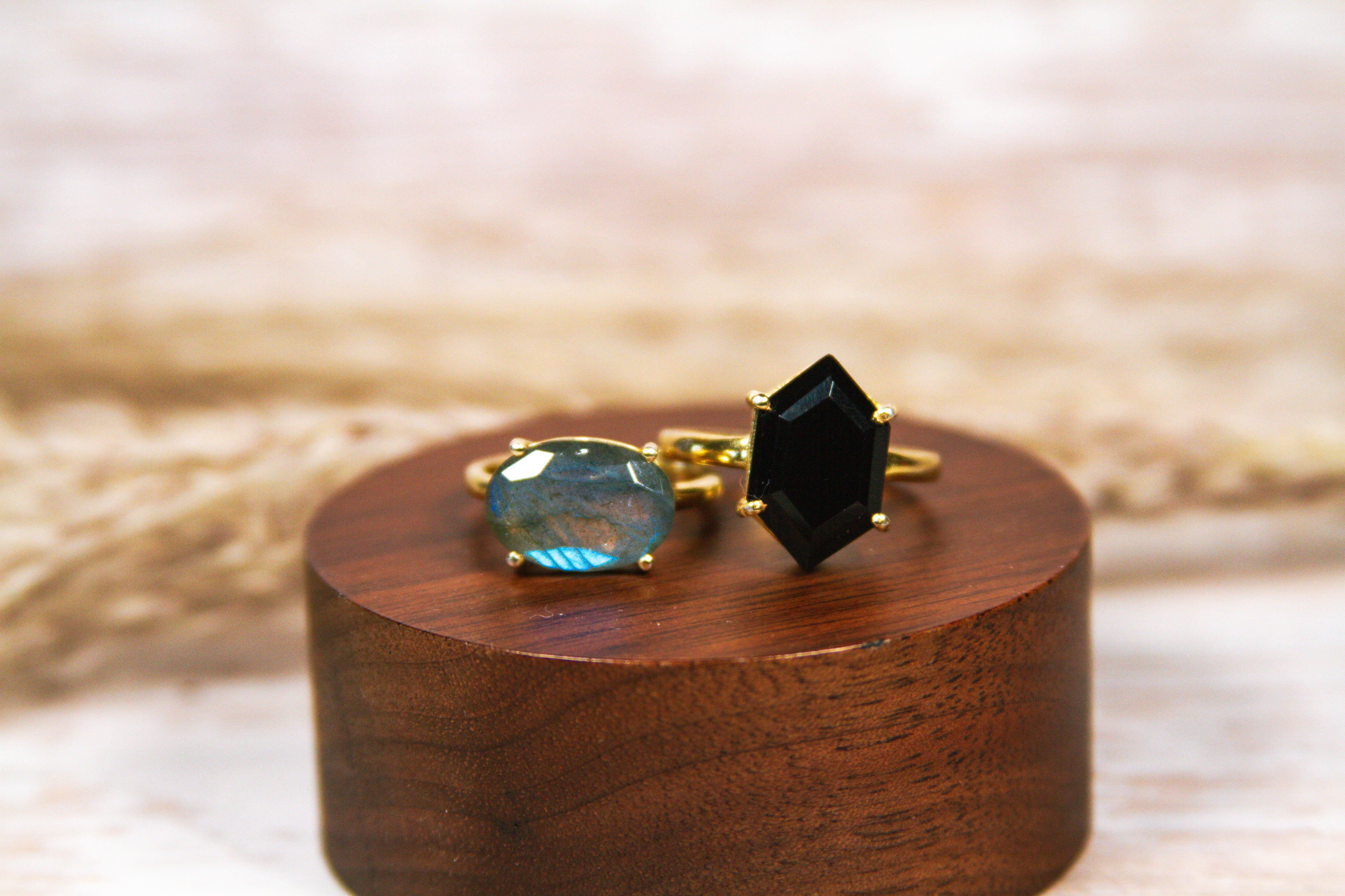 14k Gold Plated Over Sterling Silver Rings