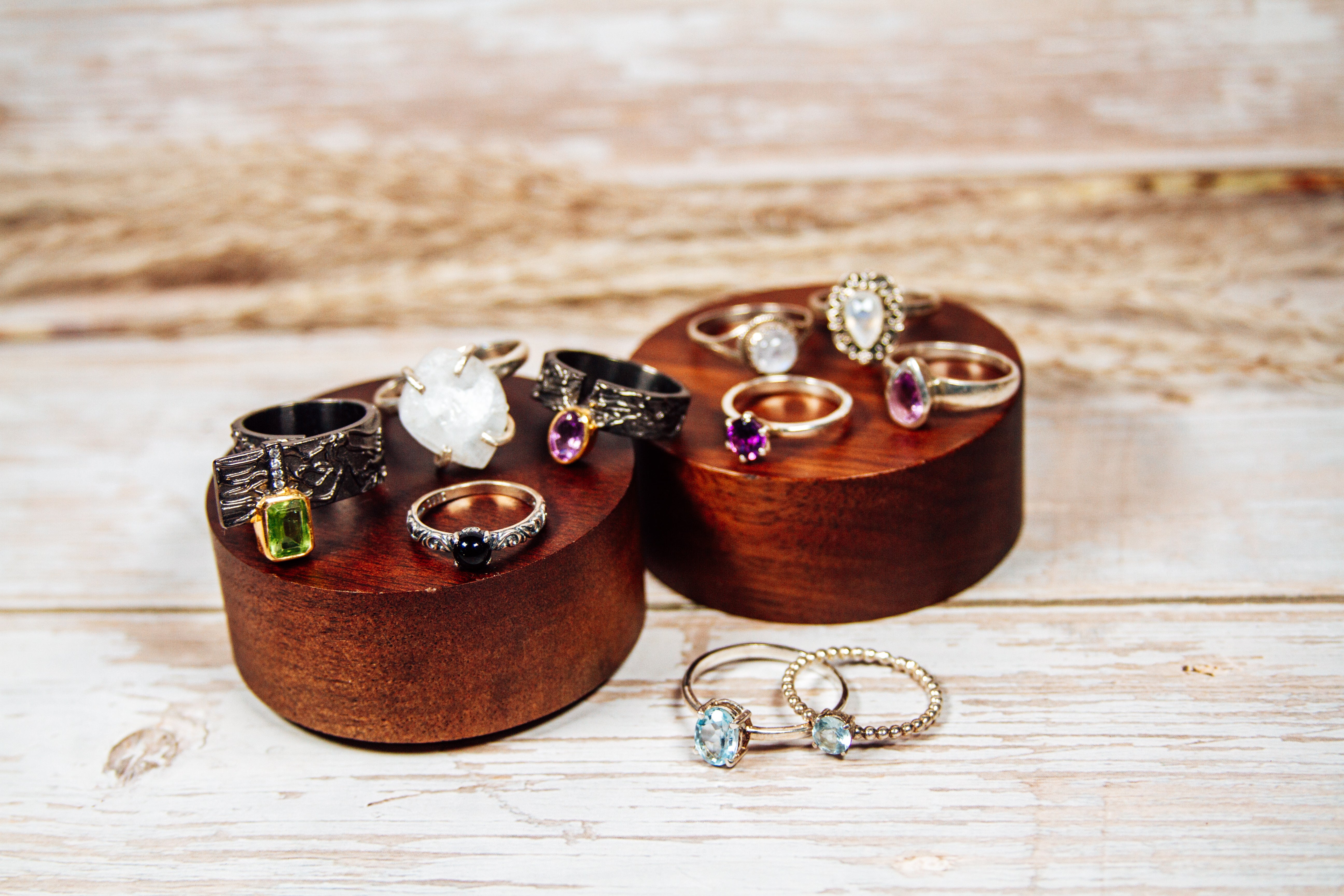 Sterling Silver Ring Lot #1 – Mixed Stones & Styles