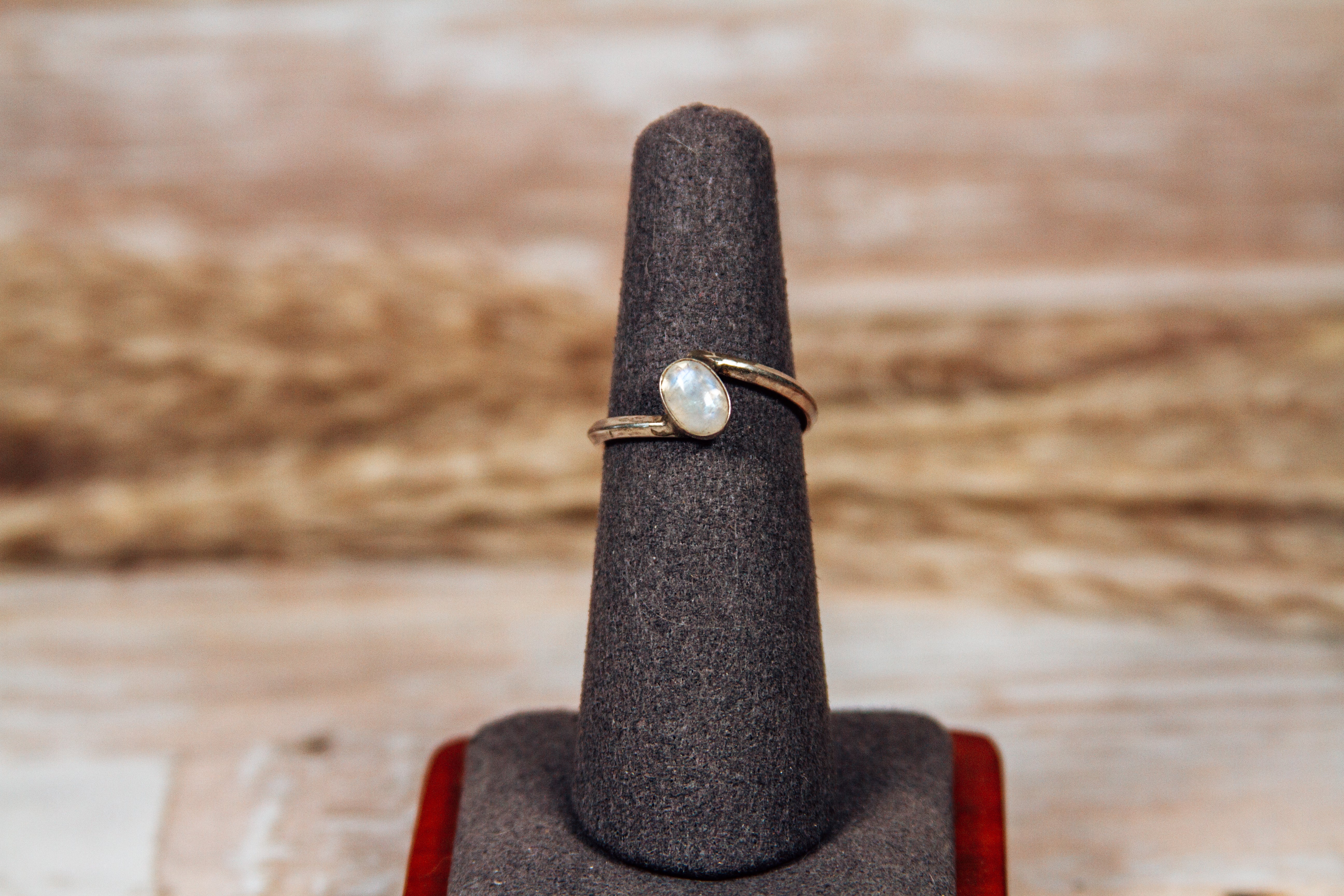 Handmade Dainty Rings, Sterling Silver Bands, Genuine Gemstones