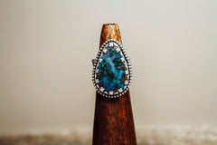 Handmade Sterling Silver Ring Australian Opal Size 5.5