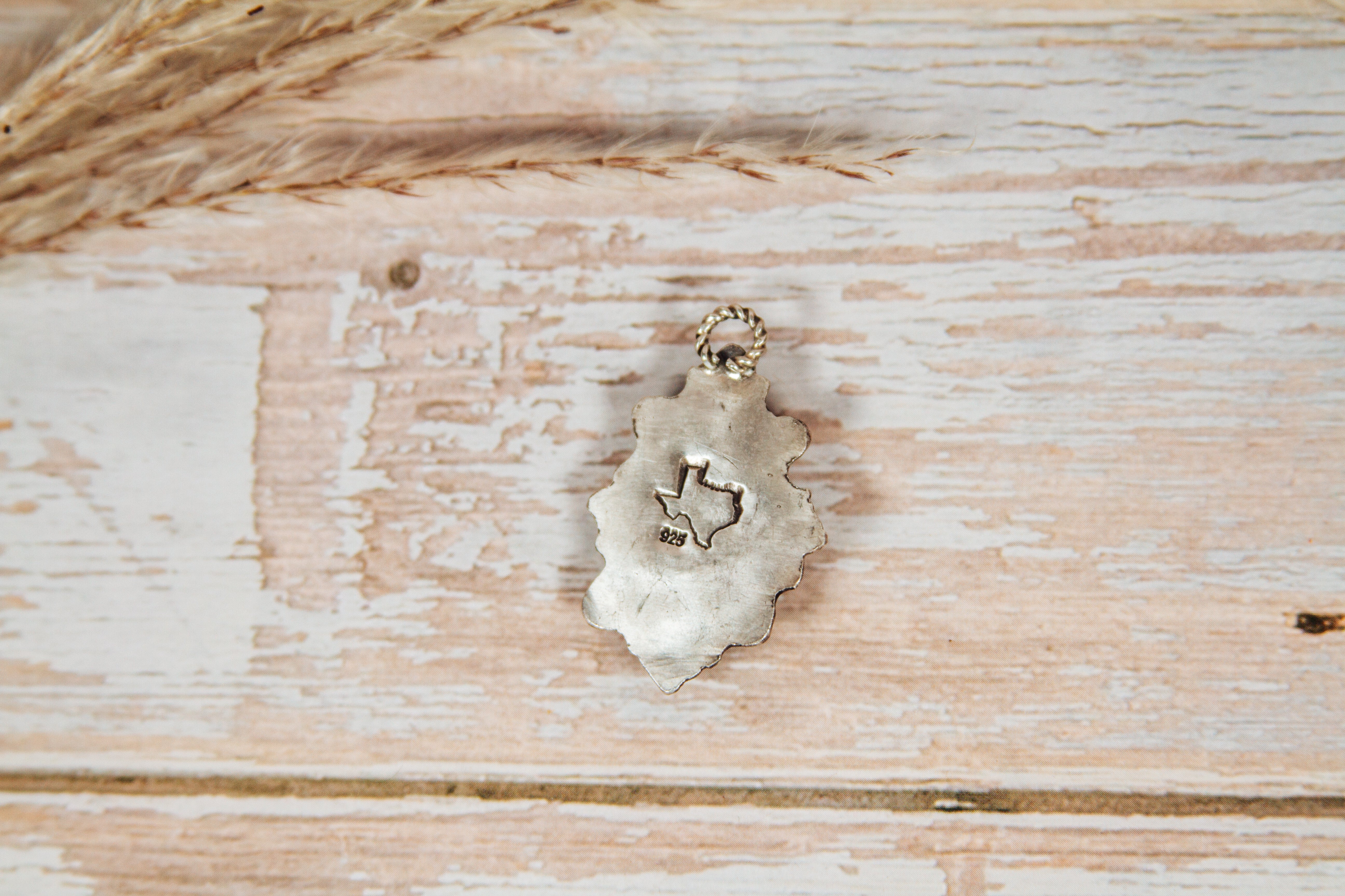 Kingman Turquoise Sterling Silver Pendant