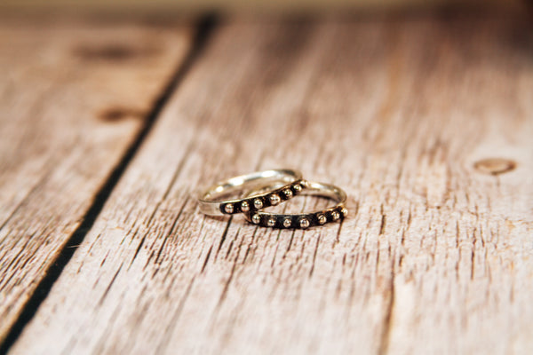 Handmade Sterling Silver Ring | Dainty Stacking Ring
