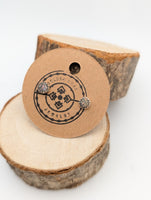 Handmade Sterling Silver Raw Opal Stud Earrings