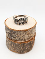 Silver Spoon Ring, Spoon Origins Unknown, size 8.75
