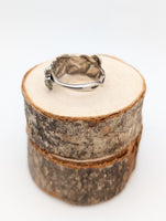 Silver Spoon Ring, Spoon Origins Unknown, size 8.75