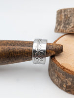 Silver Spoon Ring, National Stainless size 6.25