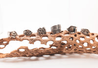 Antique Silver Spoon Rings