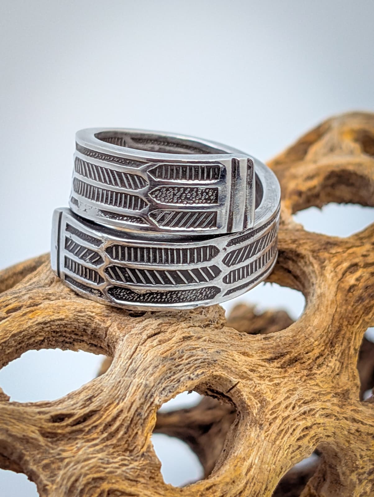 Antique Silver Spoon Rings