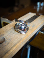 The Riley Stainless Steel Spoon Ring size 8 Dated 1847