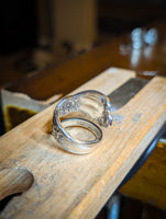 The Riley Stainless Steel Spoon Ring size 8 Dated 1847