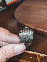 The Garden Stainless Steel Spoon Ring size 8.5