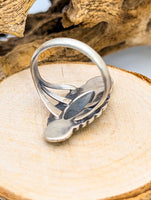 Navajo Brushed Sterling Silver Southwest Ring Size 6 1/2 (unsigned)