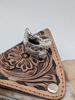 The Sky Stainless Steel Spoon Ring size 9.25