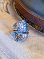 Spiral Vintage Spoon Rings