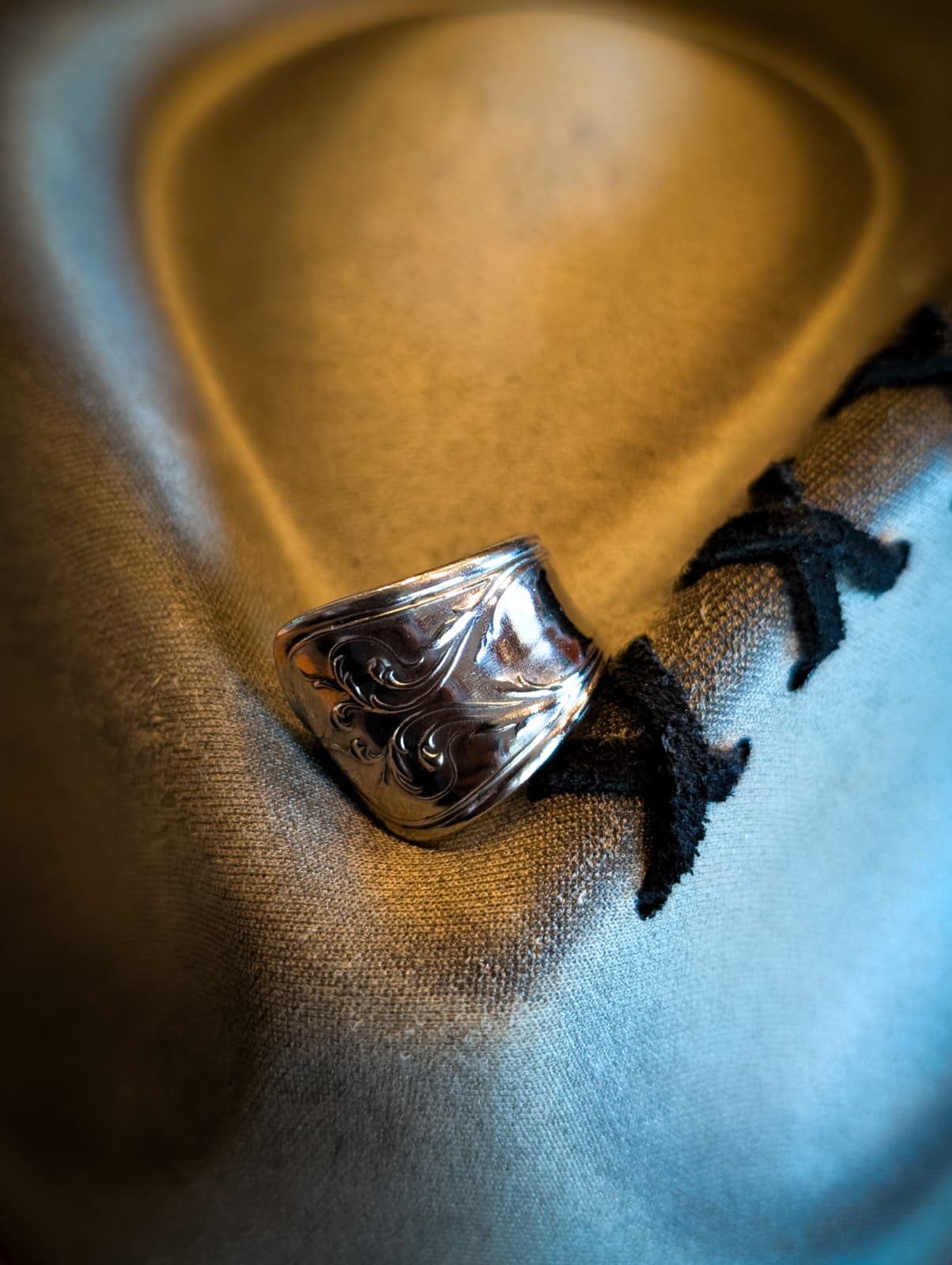 Silver Vintage Spoon Rings