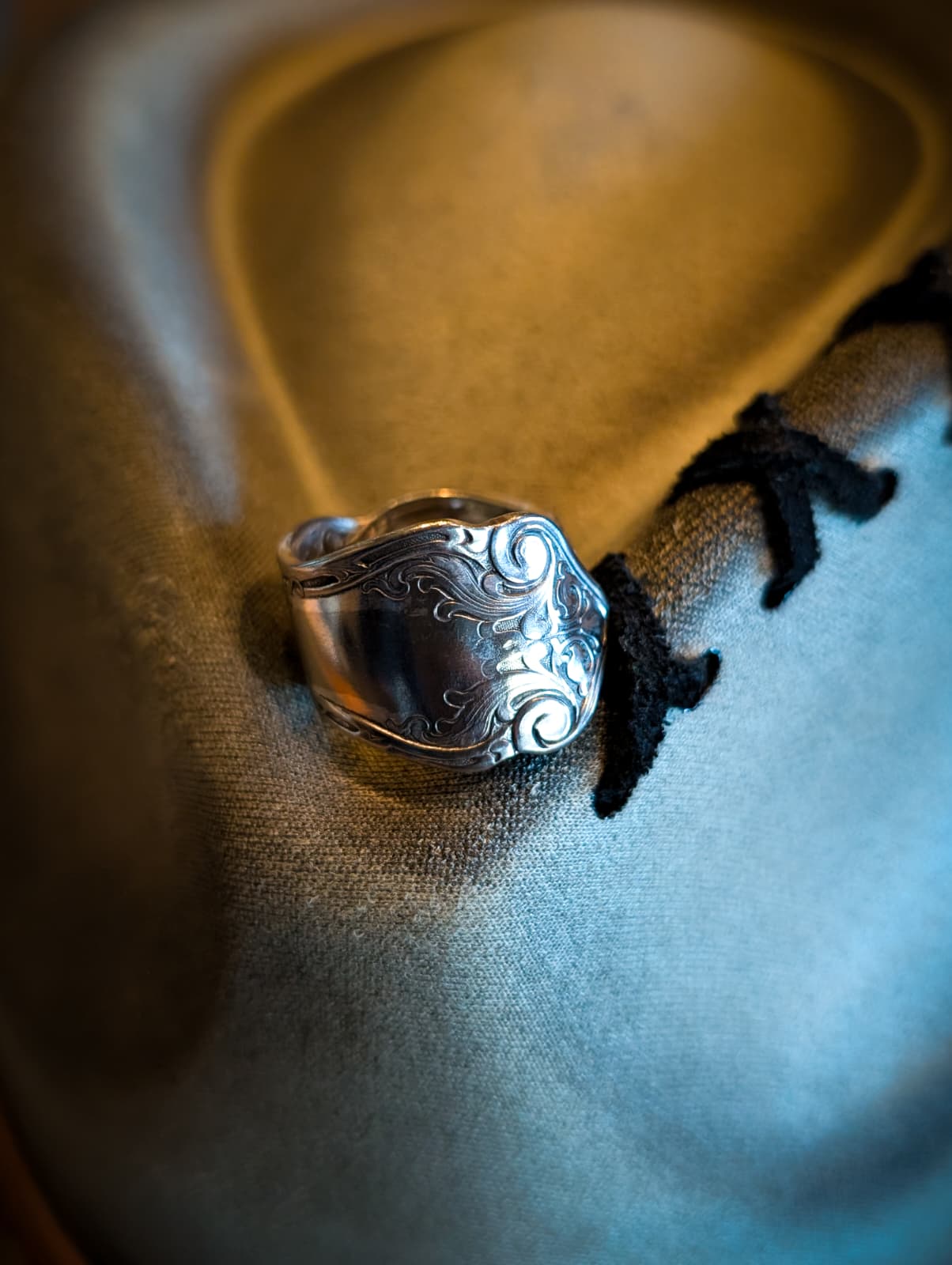 Silver Vintage Spoon Rings