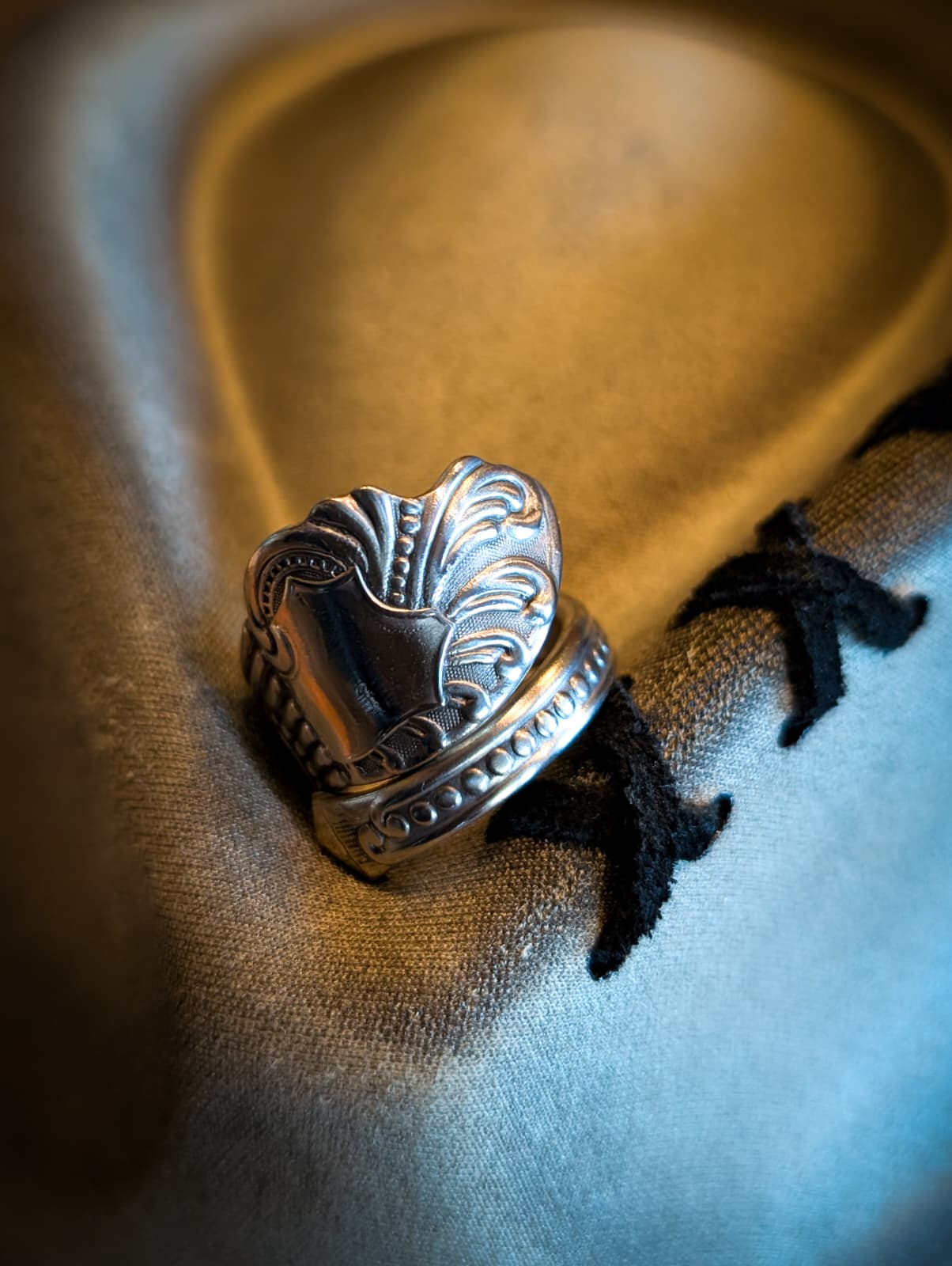 Silver Vintage Spoon Rings