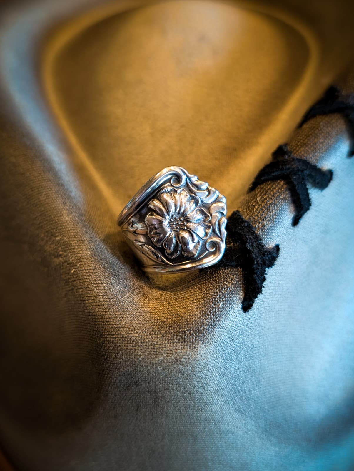 Silver Vintage Spoon Rings